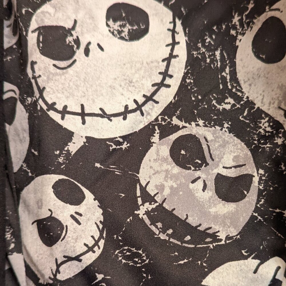 NWOT Jack Skellington Hot Topic Disney Jacket Laces Nightmare Before Christmas M - Picture 10 of 11